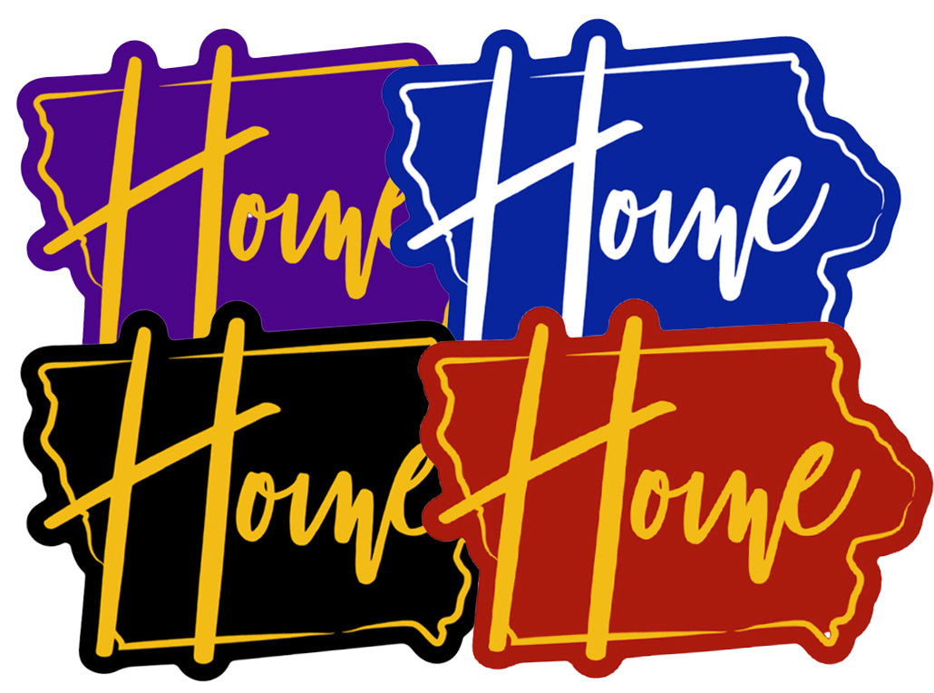 Iowa Home Sticker by Cheers Ink